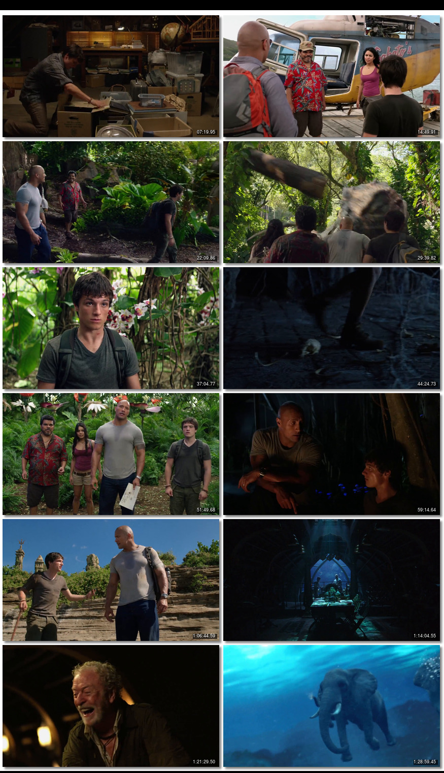 Journey 2 The Mysterious Island Full Movie Free in English and Hindi Dubbed HD 720P