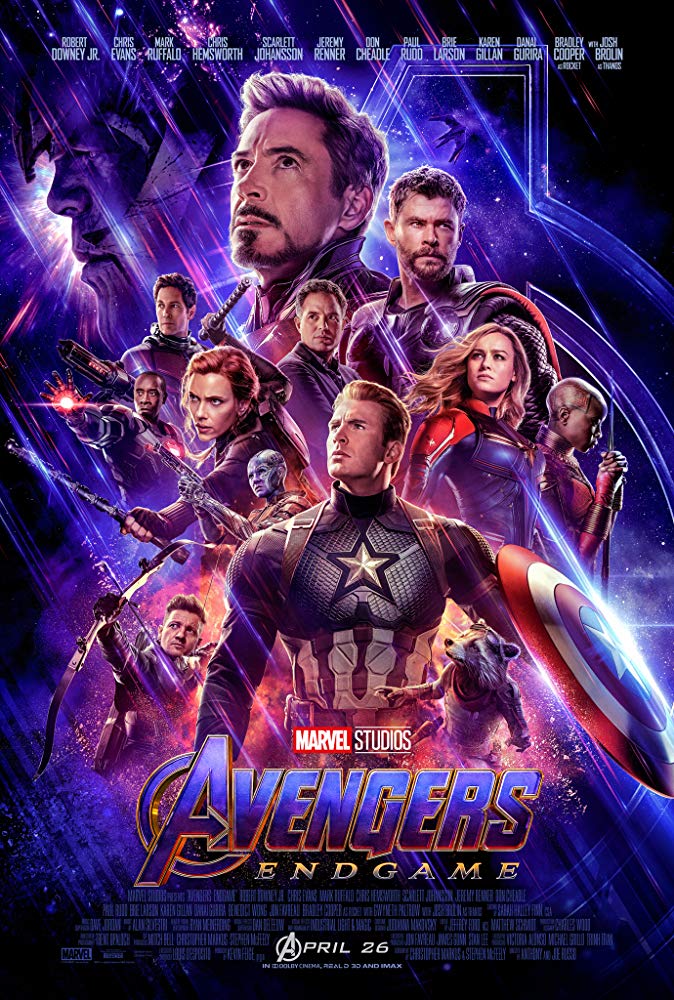 Avengers Endgame Full Movie Free in English and Hindi Dubbed HD 720P