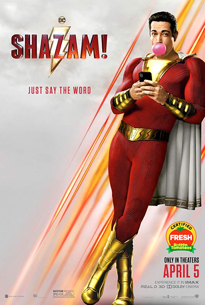 Shazam Full Movie Free in English and Hindi Dubbed HD 720P