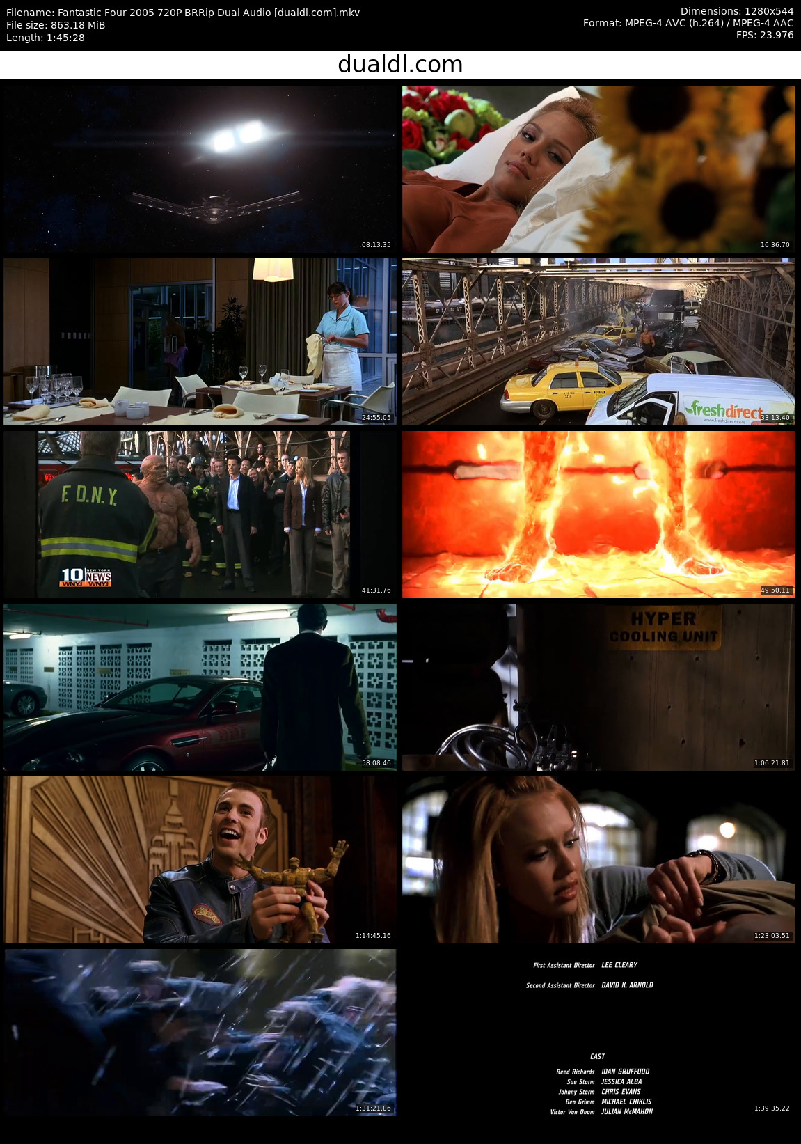 Fantastic Four Full Movie Free in English and Hindi Dubbed HD 720P