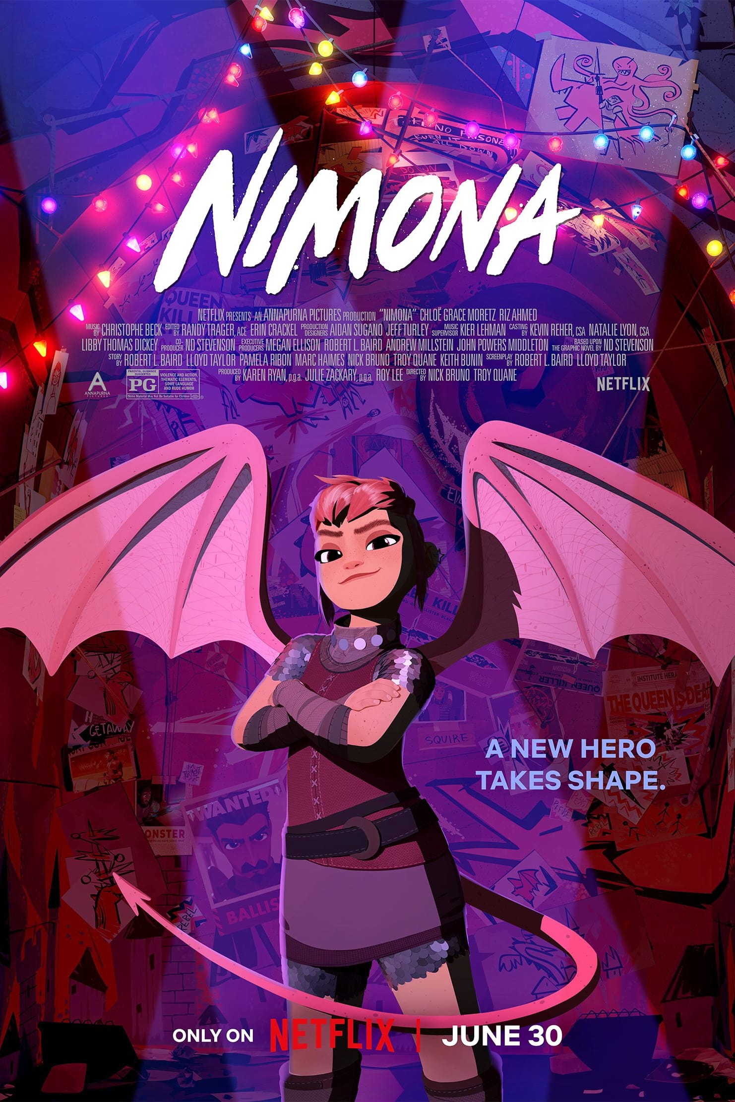 Nimona in Hindi 1080P