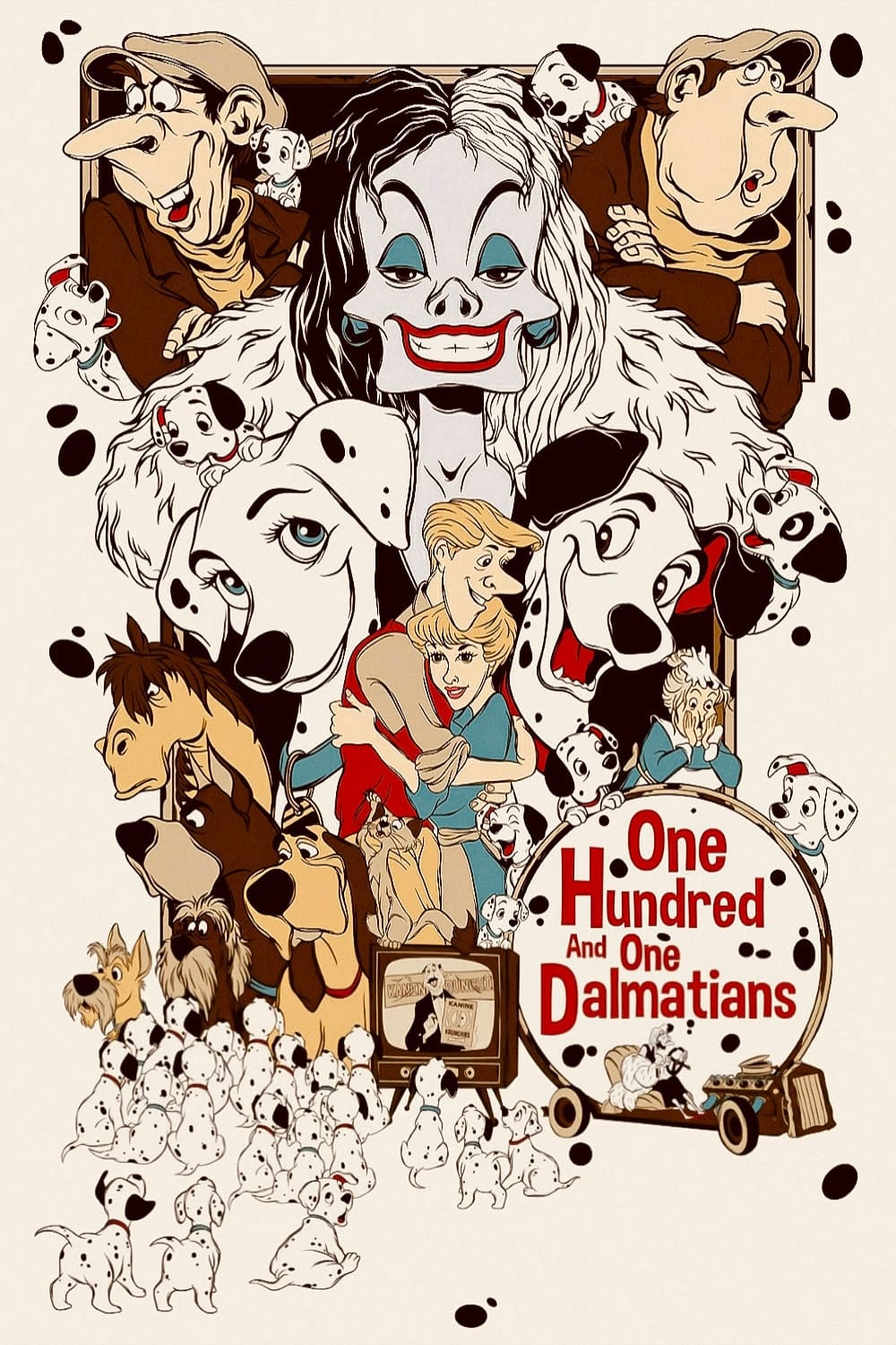 One Hundred and One Dalmatians 1961 Full Movie