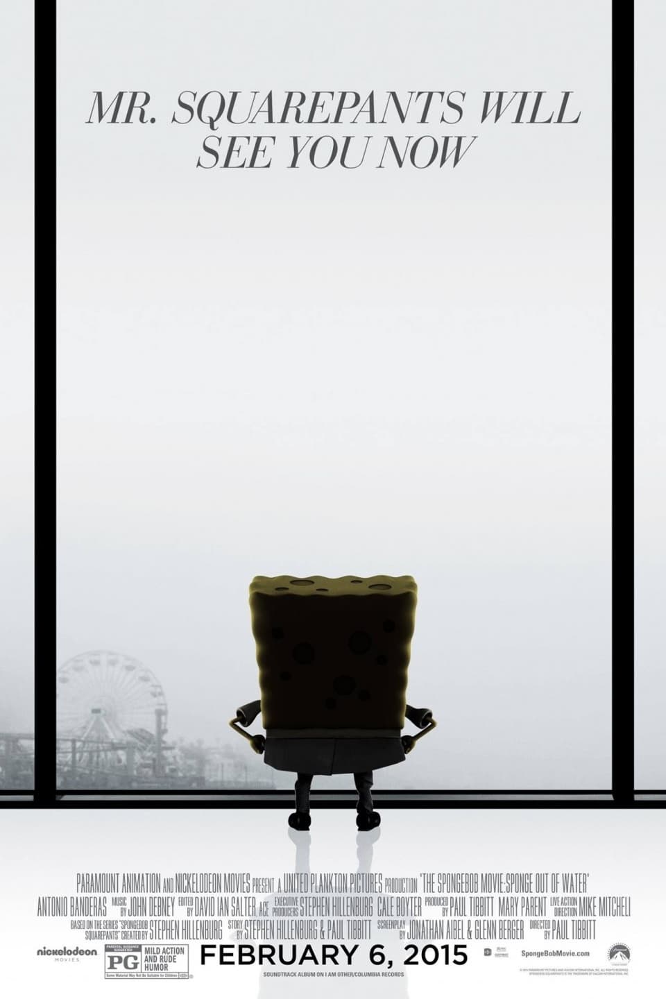 The SpongeBob Movie: Sponge Out of Water 2015 in Hindi Download 480P